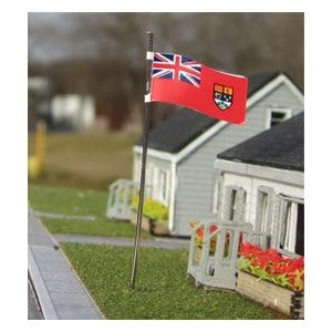 Osborn Models 3111 N Scale Canadian Red Ensign Flag (3 pack)
