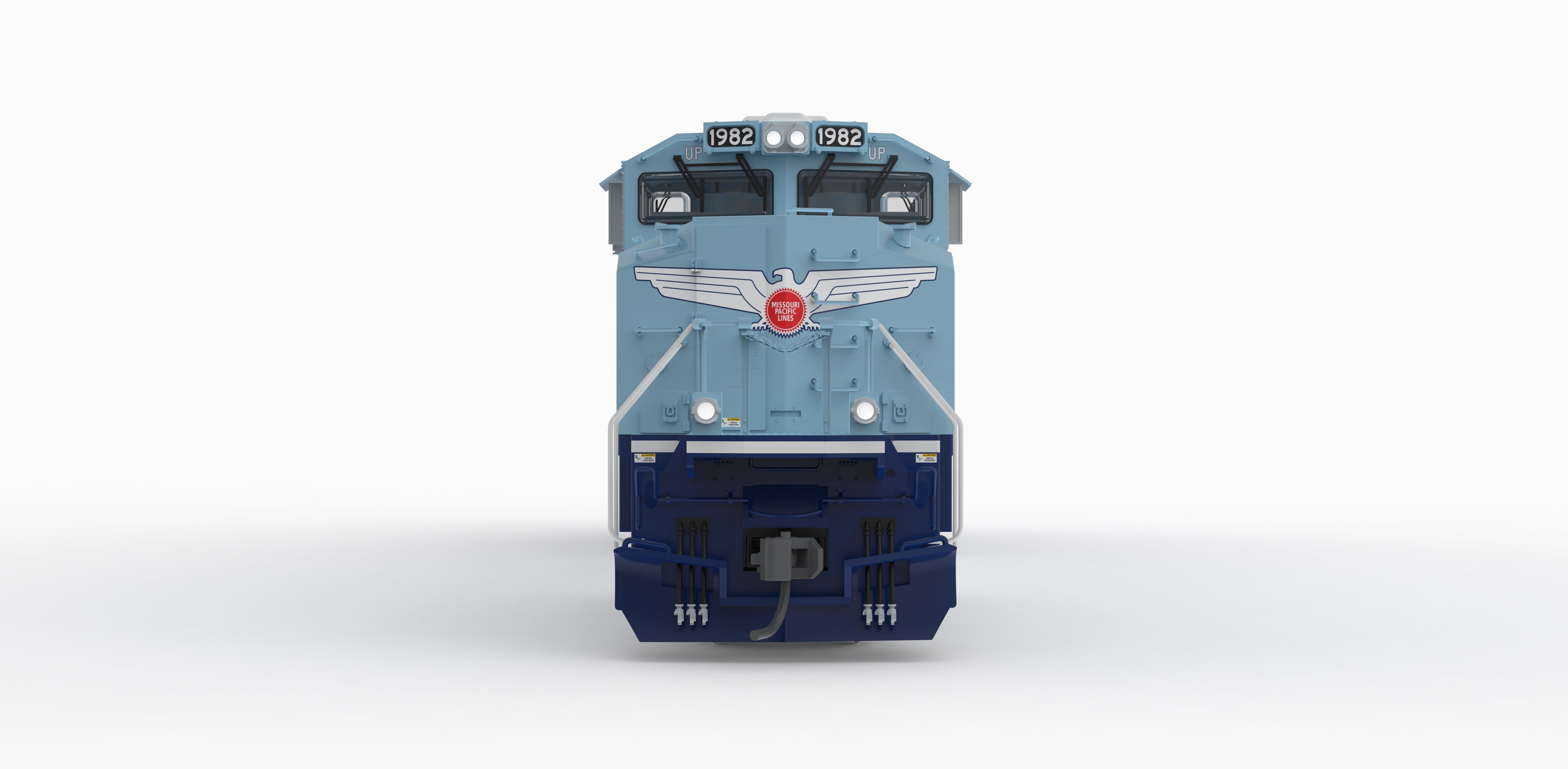 BLI 10439 HO SD70ACe UP 1982 - roof and exhaust detail