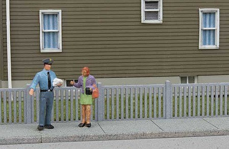 Walthers SceneMaster 4181 HO Scale Metal Fence - Kit