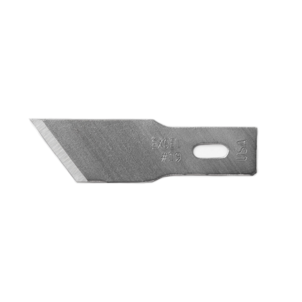 Excel #19 Sharp-Edge Angled Replacement Blades, 5-Pack