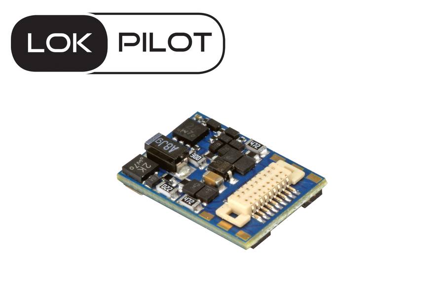 ESU 59828 LokPilot 5 micro DCC, Next18 no wires, Gauge N, TT