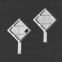 Detail Associates 6237 HO Scale Tank Car Placards, pkg(8)