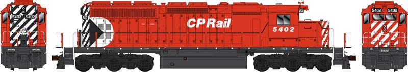 Bowser 24898 HO Scale GMD SD40 (DCC/Sound) — CP Rail ex QNSL 8" Stripe #5409