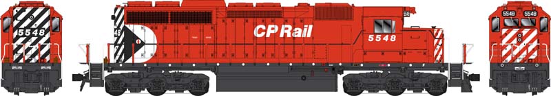 Bowser 24954 HO Scale GMD SD40 (DCC/Sound) β CP Rail 8" Nose Small Multimark #5551
