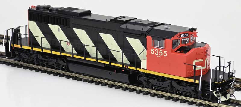 Bowser 25391 HO Scale GMD SD40-2W (DC) β Canadian National Sergeant Stripes GF-30U #5355