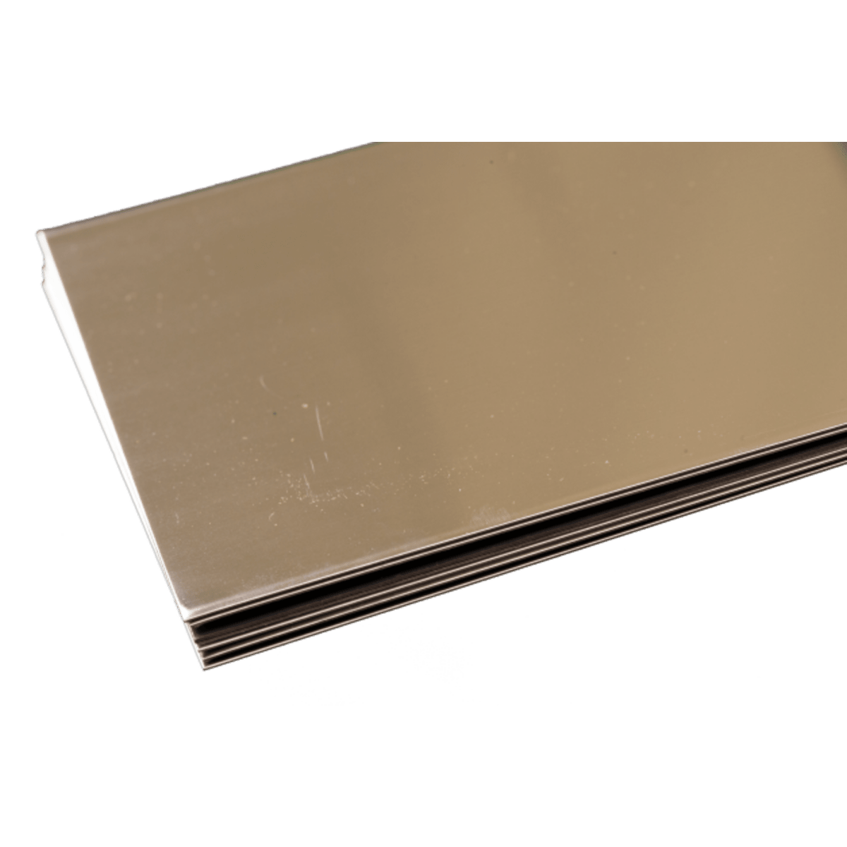 K&S 276 Stainless Steel Sheet 0.018" Thick x 4" Wide x 10" Long (6 Pieces) - Oakville Model Trains Depot