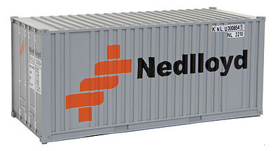 Walthers SceneMaster 8005 HO Scale 20' Container Assembled - Ned-Lloyd