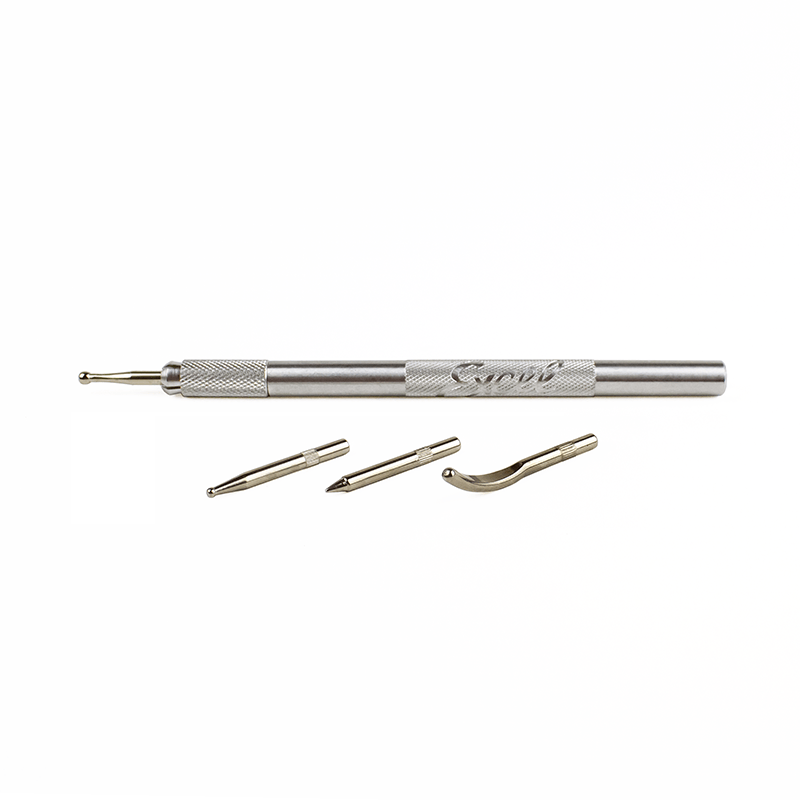 Excel Aluminum-Handle Burnishing Set