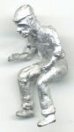 Grandt Line 3087 O Scale Engineer for Plymouth Locomotive (Cast Metal Figure) - pkg(1)