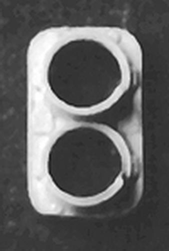 Detail Associates 1024 HO Scale Pyle Headlight - Dual w/Visors - Vertical Shield, pkg(2)