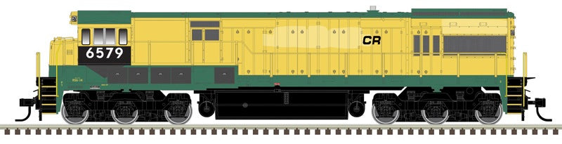 Atlas 10005257 HO U30C Silver Conrail #6579
