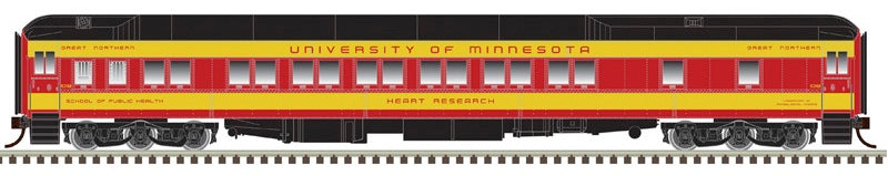 Atlas 20008544 HO Pullman 12-1 sleeper Great Northern University of Minnesota