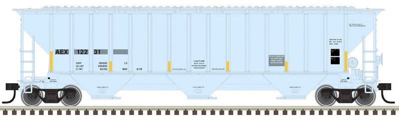 Atlas Trainman HO Thrall 4750 Covered Hopper The Andersons AEX #12231
