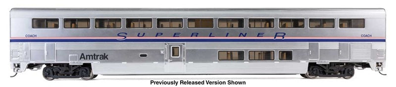Walthers Proto 12063 HO Scale 85' Bombardier Superliner II Coach, Amtrak Phase IV #34109