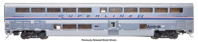 Walthers Proto 12073 HO Scale 85' Bombardier Superliner II Sleeper, Amtrak Phase IV #32117 Wisconsin