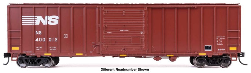 Walthers Mainline 3824 HO Scale ACF 50ft Exterior-Post Boxcar, Norfolk Southern #400024