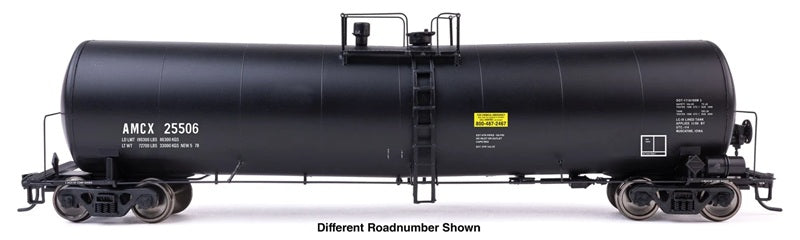Walthers Proto HO 54' 23,000-Gallon Funnel-Flow Tank Car, Amoco AMCX #25533