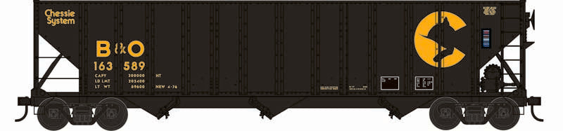 Bowser N scale 100-Ton Hopper