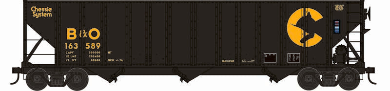 Bowser N scale 100-Ton Hopper