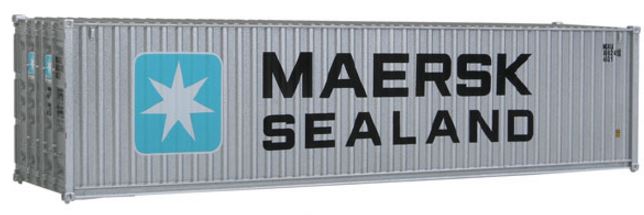 Walthers SceneMaster 8255 HO Scale 40' Hi Cube Corrugated Side Container