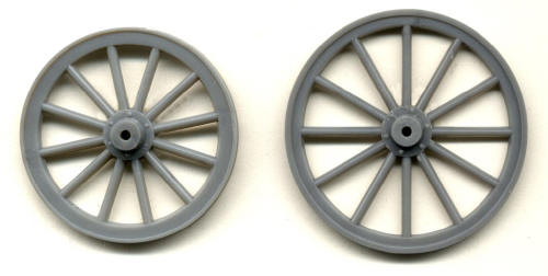 Grandt Line 3910 G Scale Wood Spoke Wheels - 1/16" Bore, 1.5" Diameter - pkg(4)
