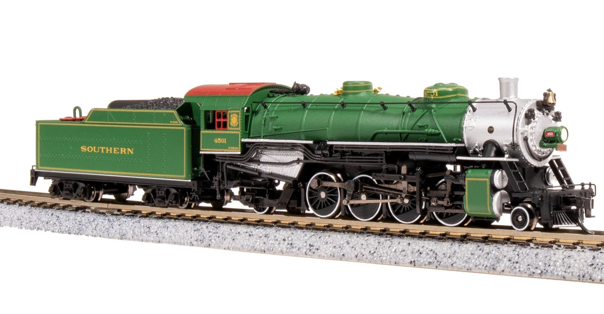 Broadway Limited Imports 10124 N USRA Light Mikado, SOU 4501, Green 2026 Appearance, Paragon4 Sound/DC/DCC, N