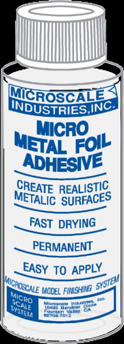 Microscale MI - 8 Micro Metal Foil Adhesive - Foil Bonding Adhesive (1 oz) - Oakville Model Trains Depot