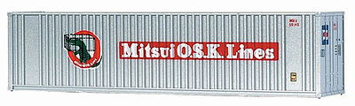 Walthers SceneMaster 8805 N Scale 40' Hi Cube Ribbed Container Mitsui OSK