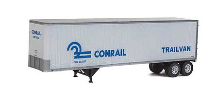 Walthers SceneMaster 2504 HO Scale 40' Trailmobile Trailer 2-Pack- Conrail