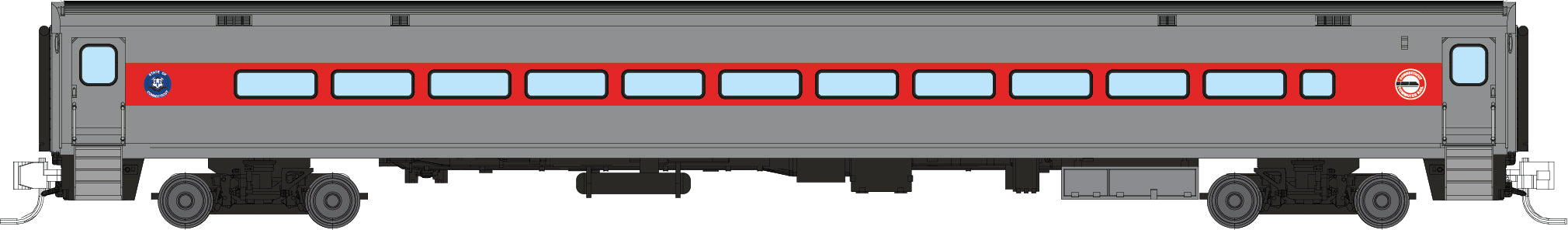 Rapido N Comet Car: MBTA - Late Scheme: Coach