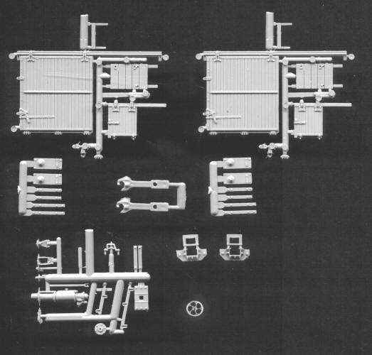 Grandt Line 5001 HO Scale Colorado Style Box Car Hardware - pkg(1 set)