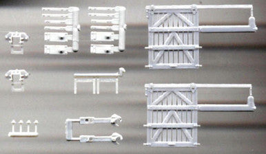 Grandt Line 5004 HO Scale Colorado Style Stock Car Hardware - pkg(1 set)
