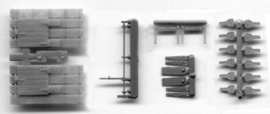 Grandt Line 5005 HO Scale Colorado Style Reefer Car Hardware - pkg(1 set)
