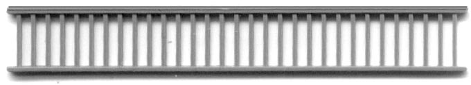 Grandt Line 5019 HO Scale Gay Nineties Porch Rail - pkg(4)