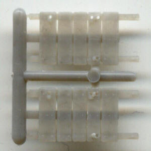 Grandt Line 5056 HO Scale Narrow Gauge Box Car End Roof Walks - pkg(4)