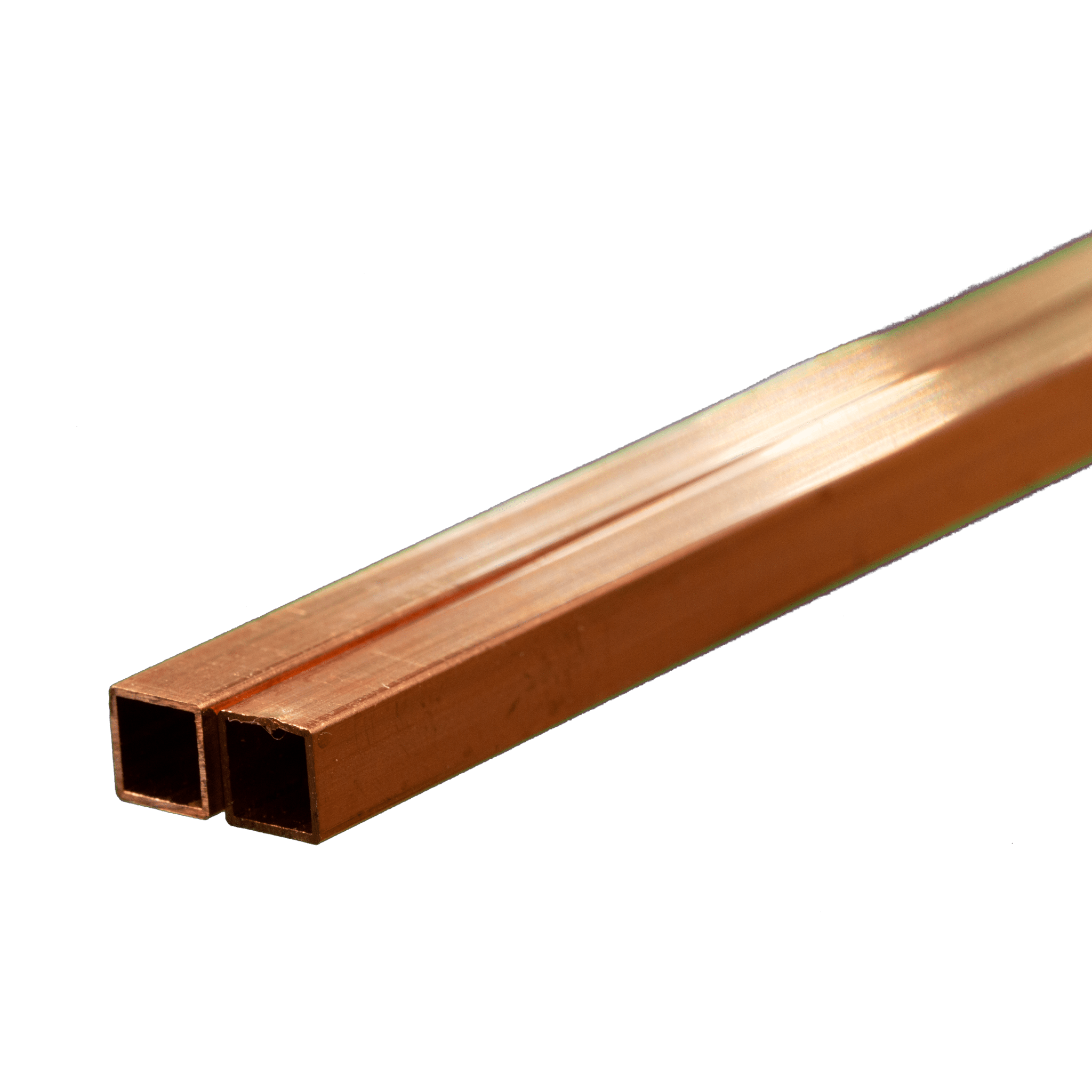 K&S 5091 Square Copper Tube 3/16" x .014" Wall x 12" (2 Pieces)