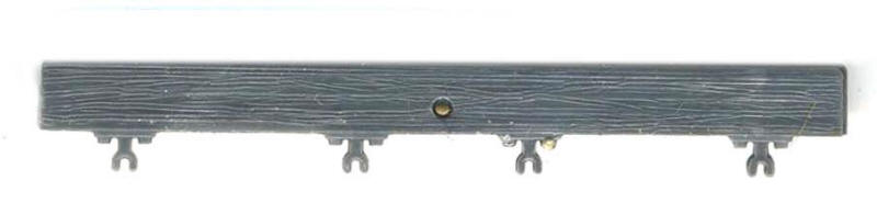 Grandt Line 5181 HO Scale 3" Queenpost and Beam - pkg(4)