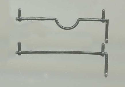 Grandt Line 5185 HO Scale Narrow Gauge Freight Car Uncoupling Levers - pkg(2 sets)