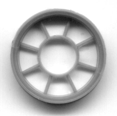 Grandt Line 5240 HO Scale 65" Diameter Round Window for Masonry Buildings - pkg(2)
