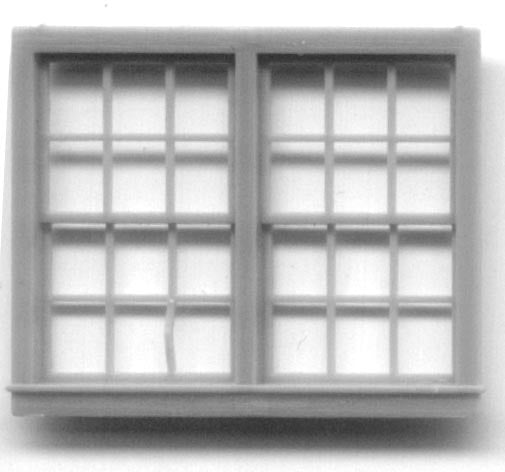 Grandt Line 5252 HO Scale Double Window - pkg(4)