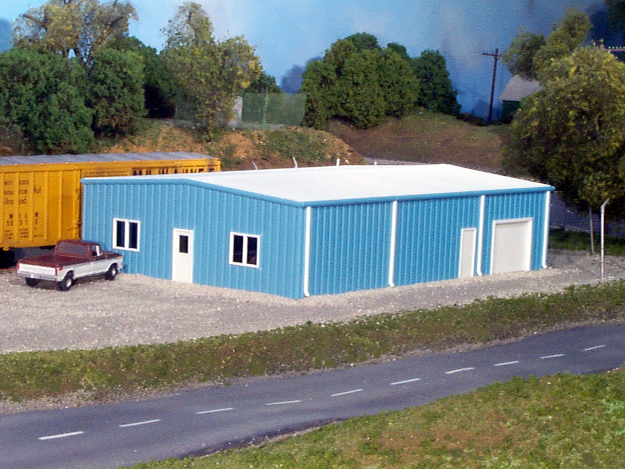 Pikestuff 5005 HO Scale Multi-Purpose Building Kit