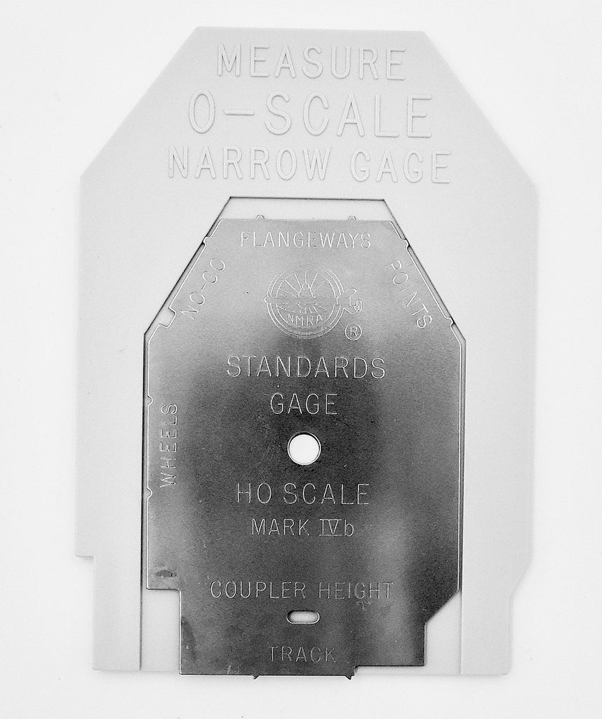 NMRA #9 On30 Standards Gauge (Pocket-Size Track + Wheel Tool)