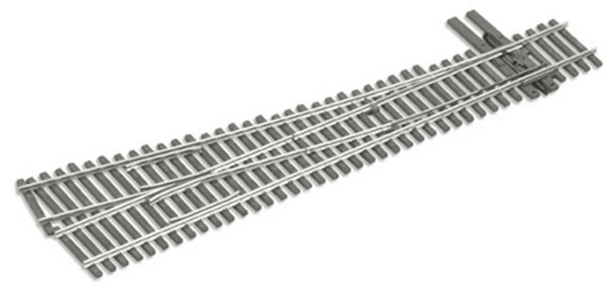 PECO SL - 8381 HO/OO Scale Code 83 8 RH Right Hang Turnout with InsulFrog - Oakville Model Trains Depot