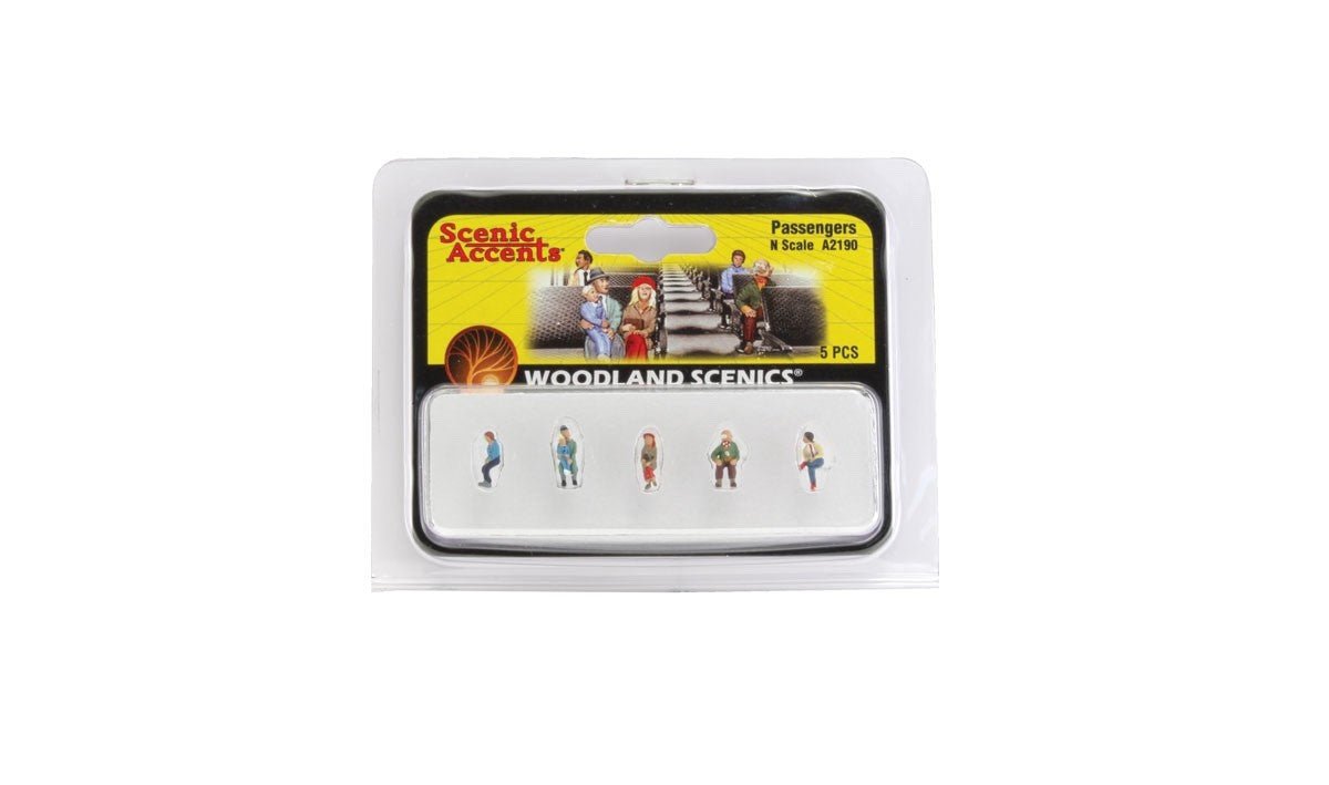 Woodland Scenics A2190 N Scale Passengers - Oakville Model Trains Depot