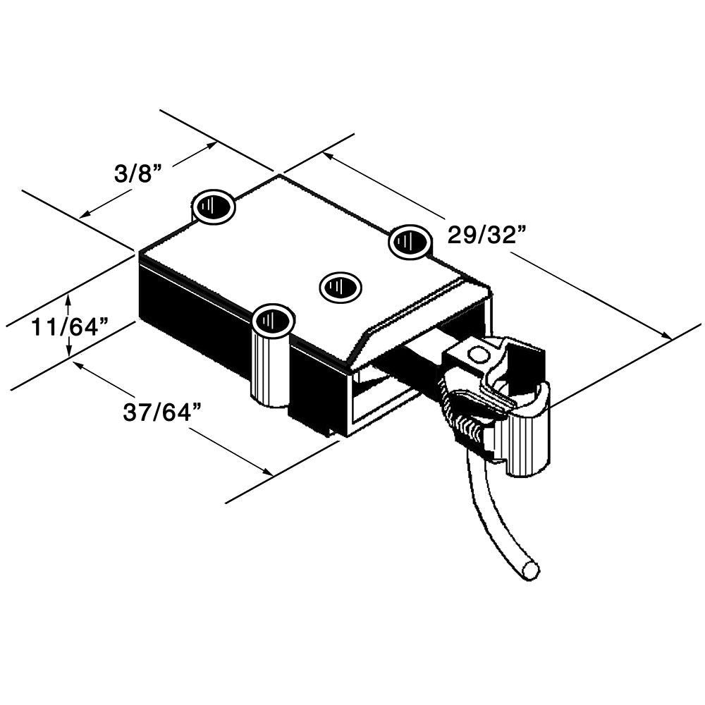 Kadee #807 On3 Scale Plastic Couplers & Gearboxes - Brown
