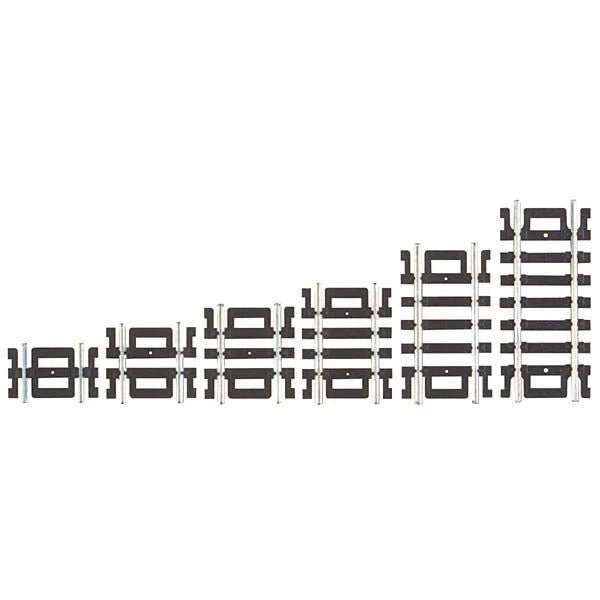Atlas 847 HO Scale Code 100 Snap - Track Short Piece Assortment - 12 - Pack - Oakville Model Trains Depot
