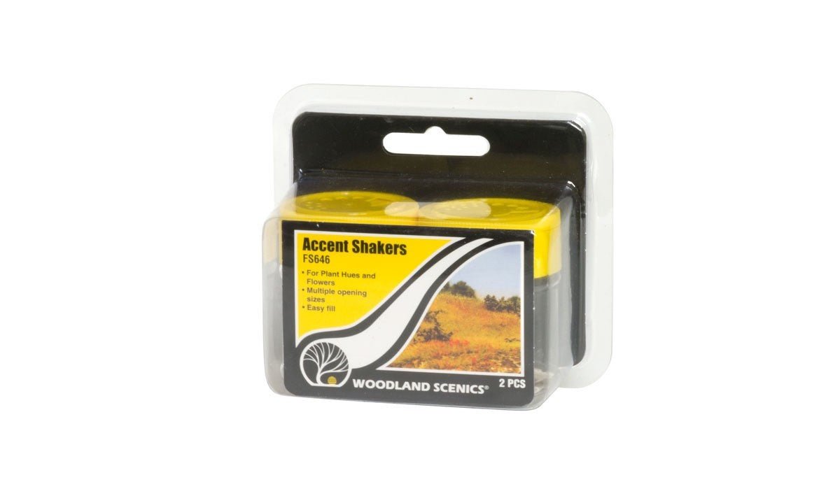 Woodland Scenics FS646 Accent Shakers - Oakville Model Trains Depot