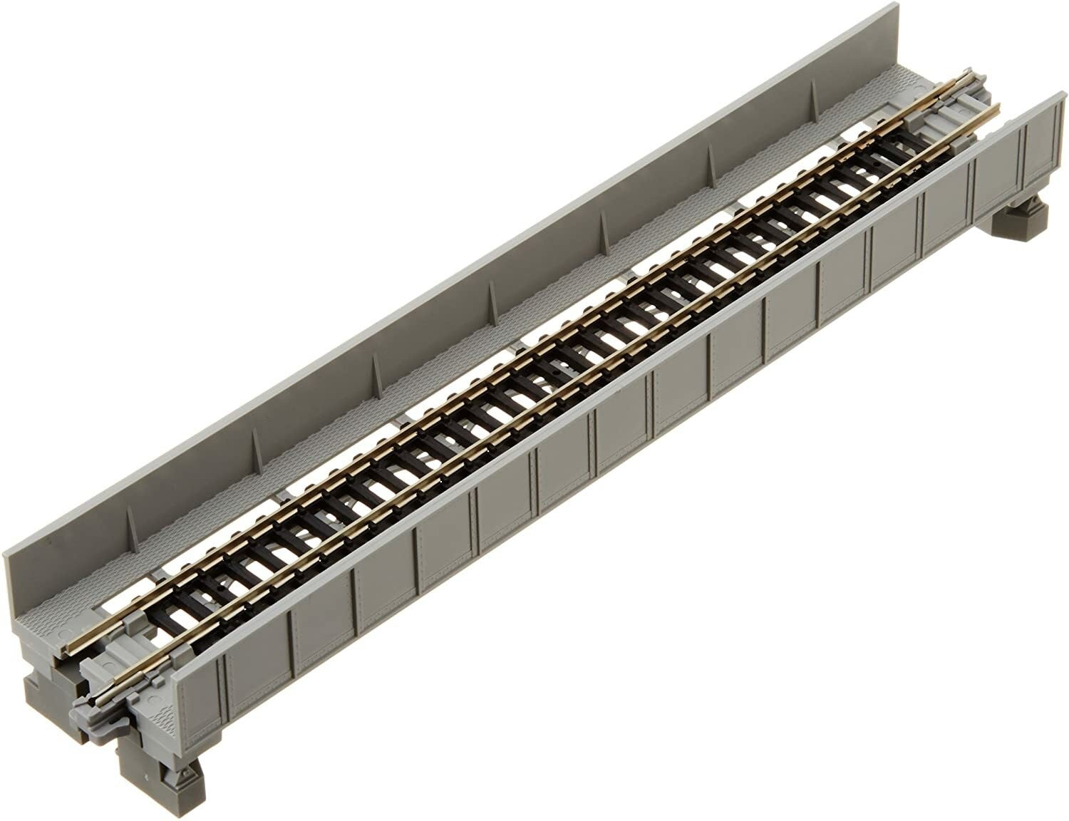Kato 20-452 N Scale Unitrack 186mm (7 5/16") Single Plate Girder Bridge - Grey