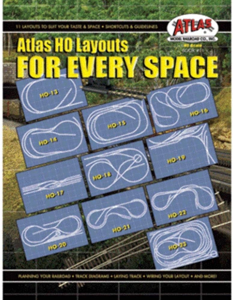 Atlas 11 Atlas HO Layouts for Every Space - New Guidance