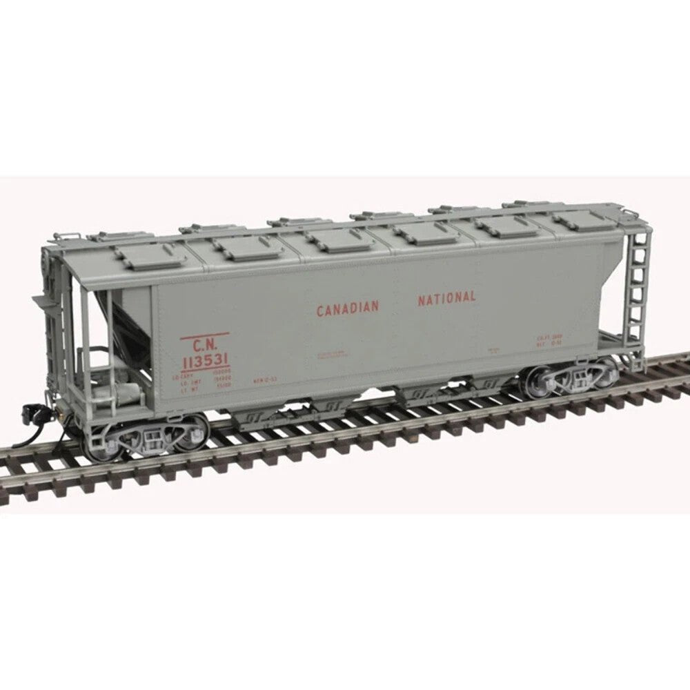 Atlas 20007155 HO Scale Slab Side Covered Hopper Canadian National CN 113531 - Oakville Model Trains Depot